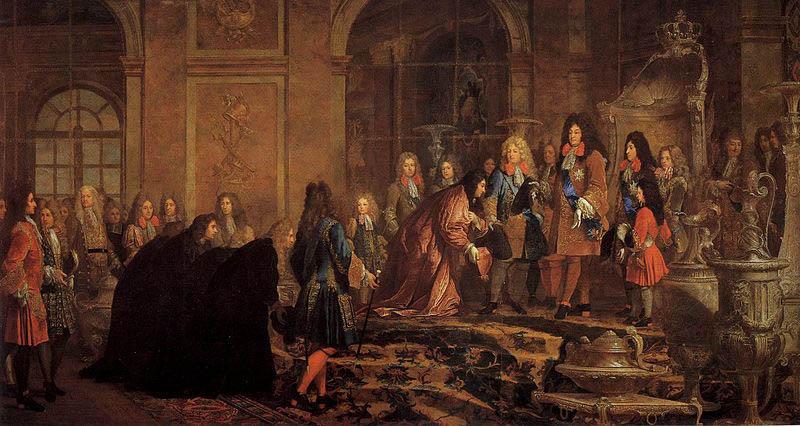 Louis XIV s Louis XIV. empfangt den Dogen von Genua in Versailles Germany oil painting art